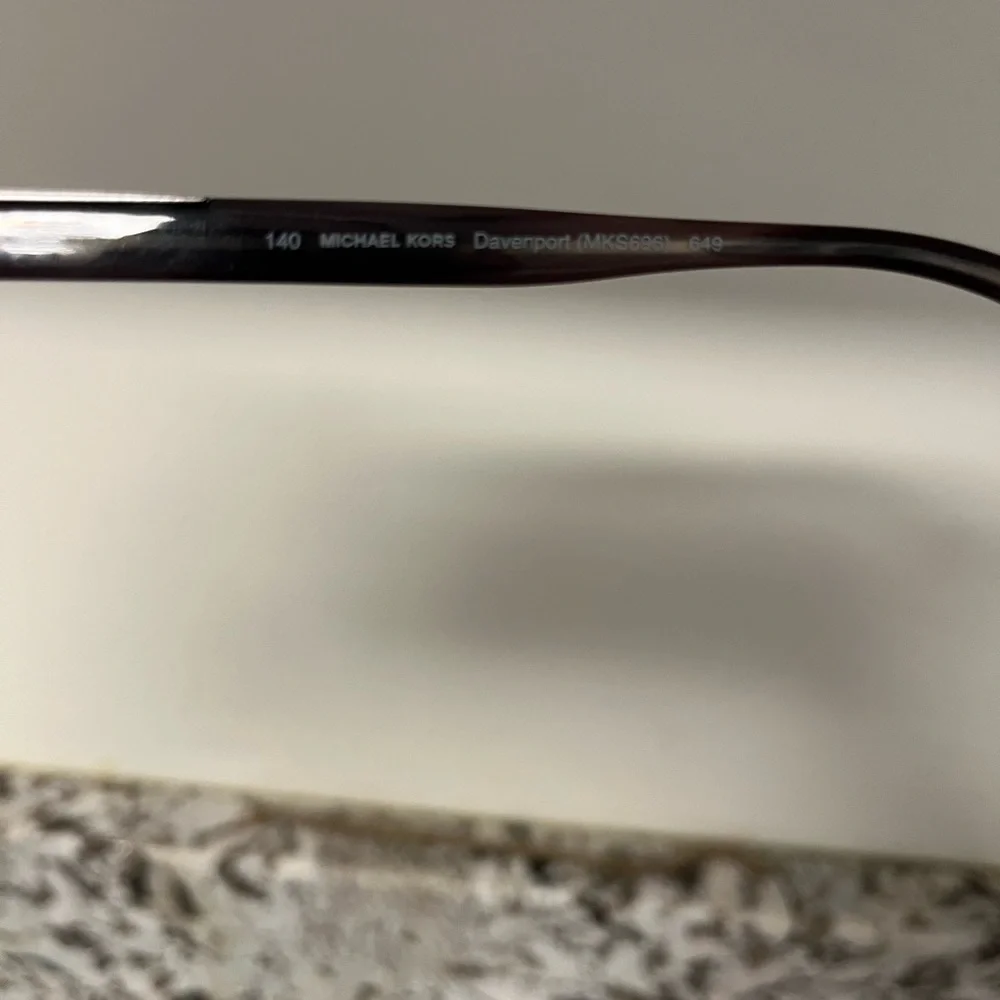 MICHAEL KORS Davenport (MKS696M) 649 140 Eyeglass Frames Black Maroon Designer